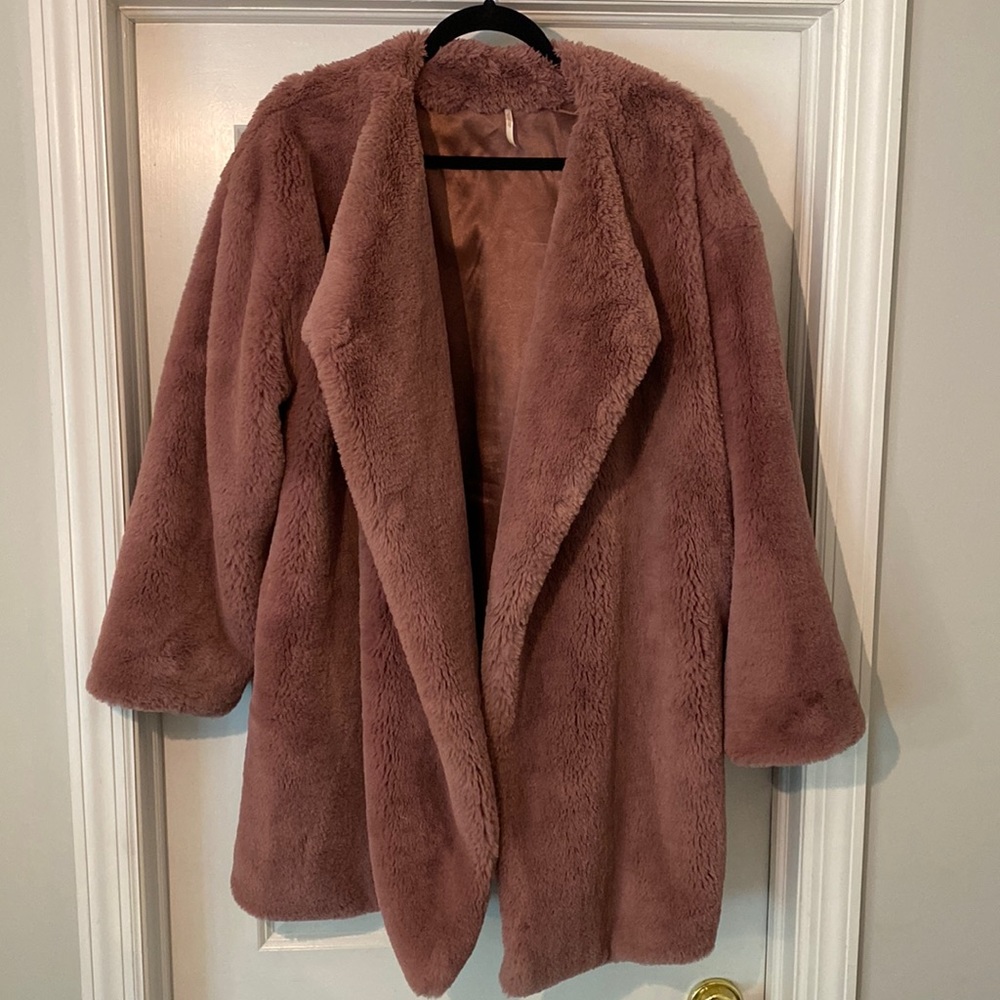 Free People Oversized Swing Coat